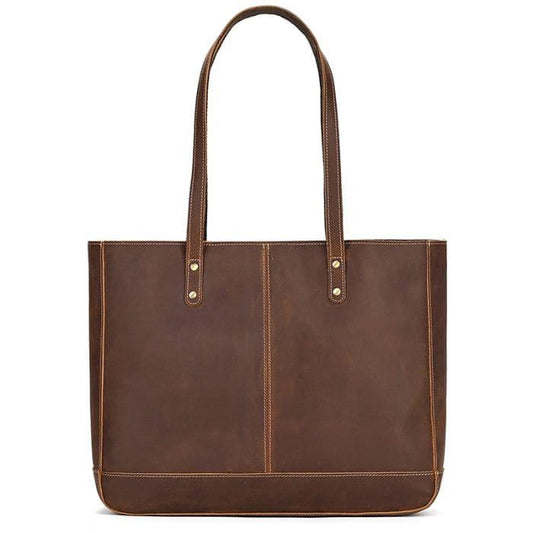 Authentic Vintage Leather Tote for Women