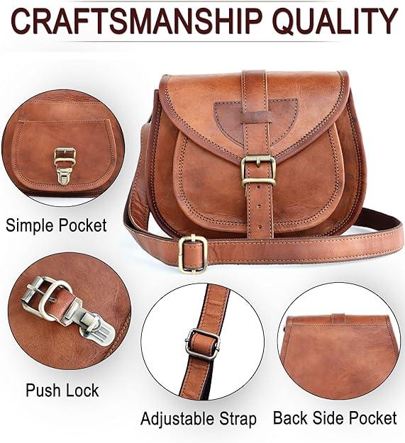 Cute and Stylish Designer Genuine Leather Crossbody Shoulder Bag