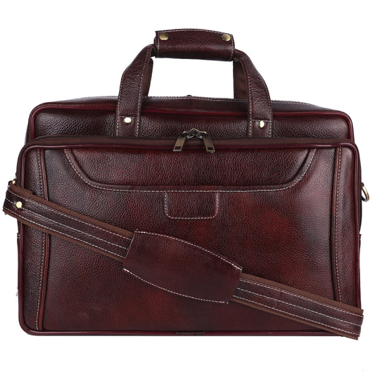 Genuine Leather Satchel Briefcase Bag