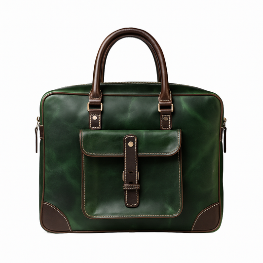 Montexoo Hamilton Leather Bag – Green