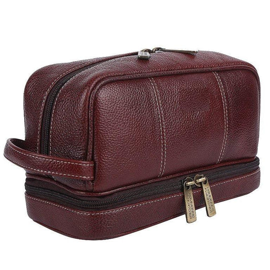 Leather Professional Elegant Toiletry Bag