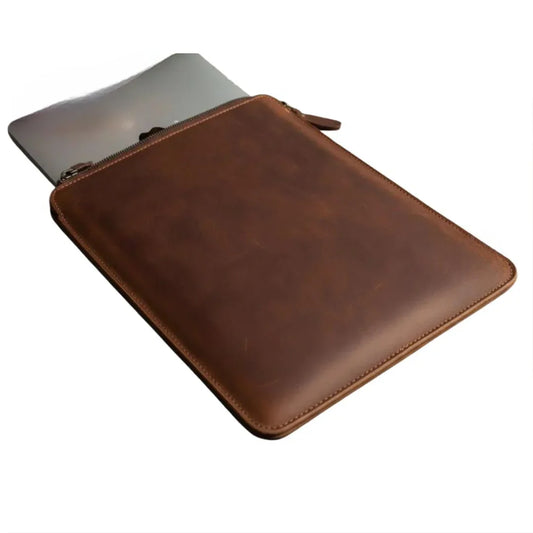 Slim Full-Grain Leather MacBook Sleeve & Laptop Case