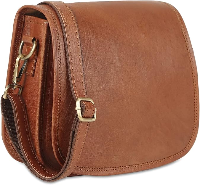 Stylish Women's Leather Crossbody Travel Sling Bag