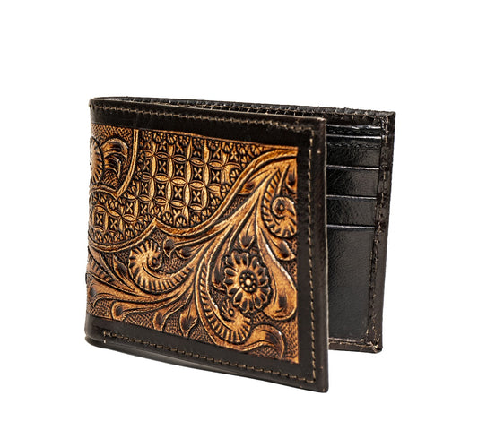 Unique Authentic Western Leather Wallet