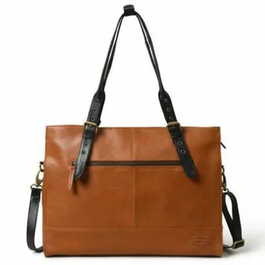 Stylish Women’s Leather Laptop Bag