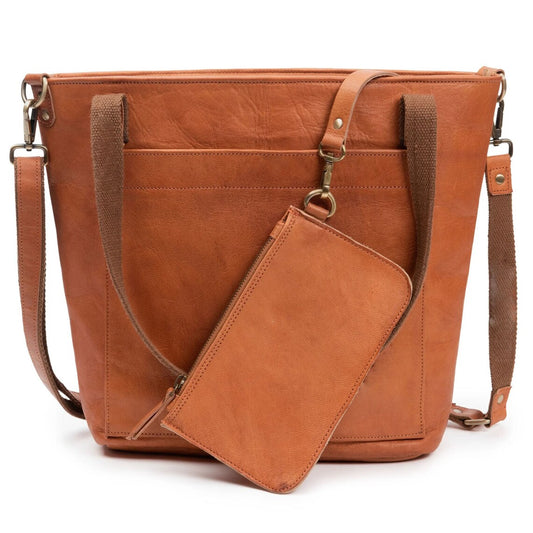 Vintage Leather Hand Bag for Effortless Style