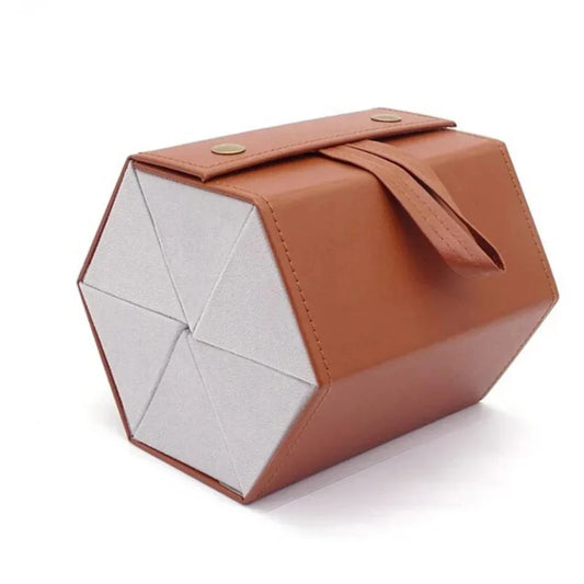 6-Compartment Eyewear Organizer for Spectacles and Sunglasses