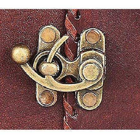 Embossed Leather Dragon with Stone Journal