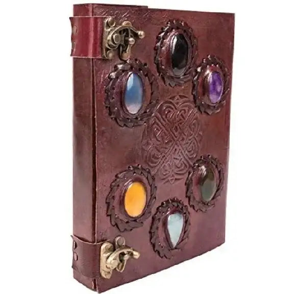 Leather Bound Journal Dairy With Lock