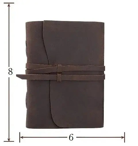 Leather Bound Journal Notebook for Men Women