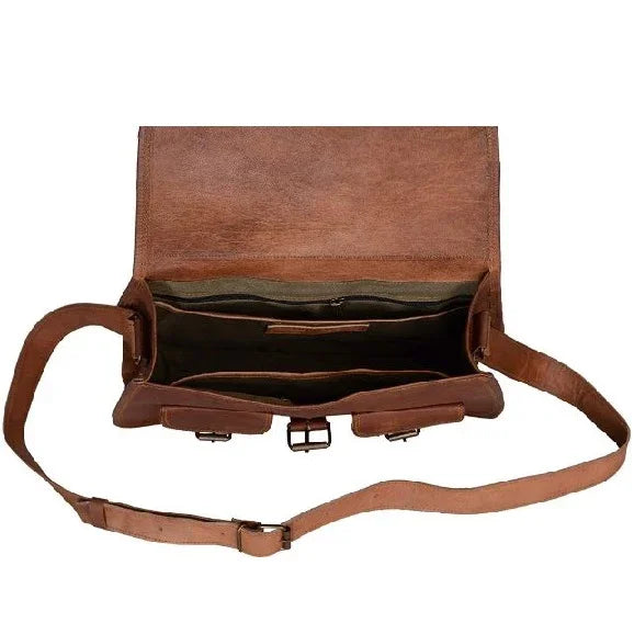 Leather Crossbody Satchel Women's Bag