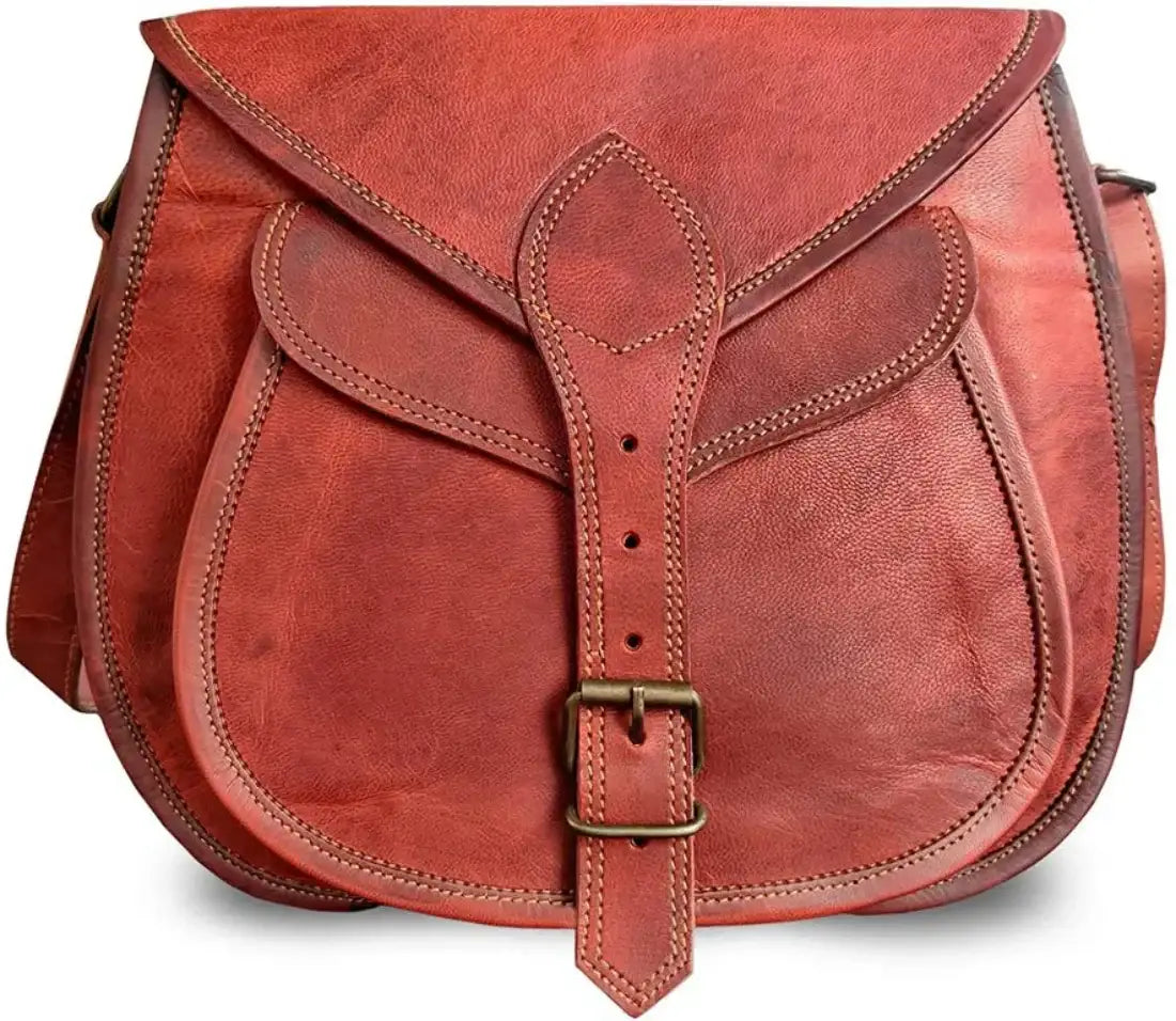 Leather Crossbody Travel Purse Trendy For Girl's