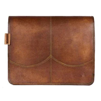 Handmade Leather Messenger Full Flap Bag