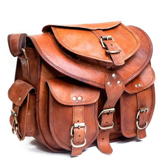 Leather Multi Utility Women's Satchel Tote Bag