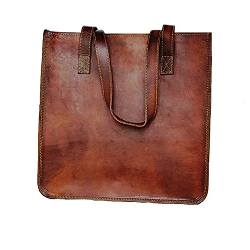 Leather Tote Shoulder Satchel Bag Women's