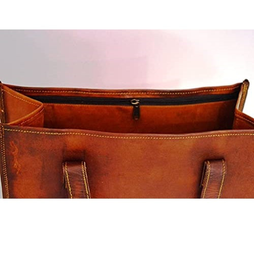 Leather Tote Shoulder Satchel Bag Women's