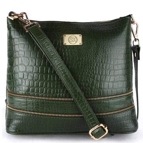 Leather Tote Sling Bag for Women