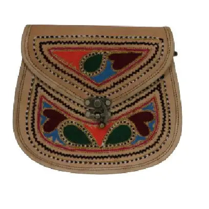 Vintage Leather Handmade Sling Purse