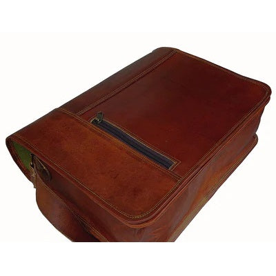 Vintage Leather Messenger Shoulder Bag