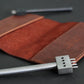 Brown Leather Passport Holder Travel Wallet Case