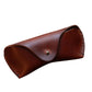Classic Genuine Leather Glasses Case