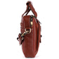 Classic Leather Messenger Briefcase For Men's