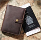 Coffee Brown Genuine Leather Passport Cover
