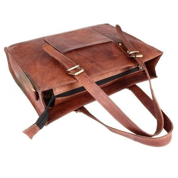 Eminent Leather Laptop Tote Bag