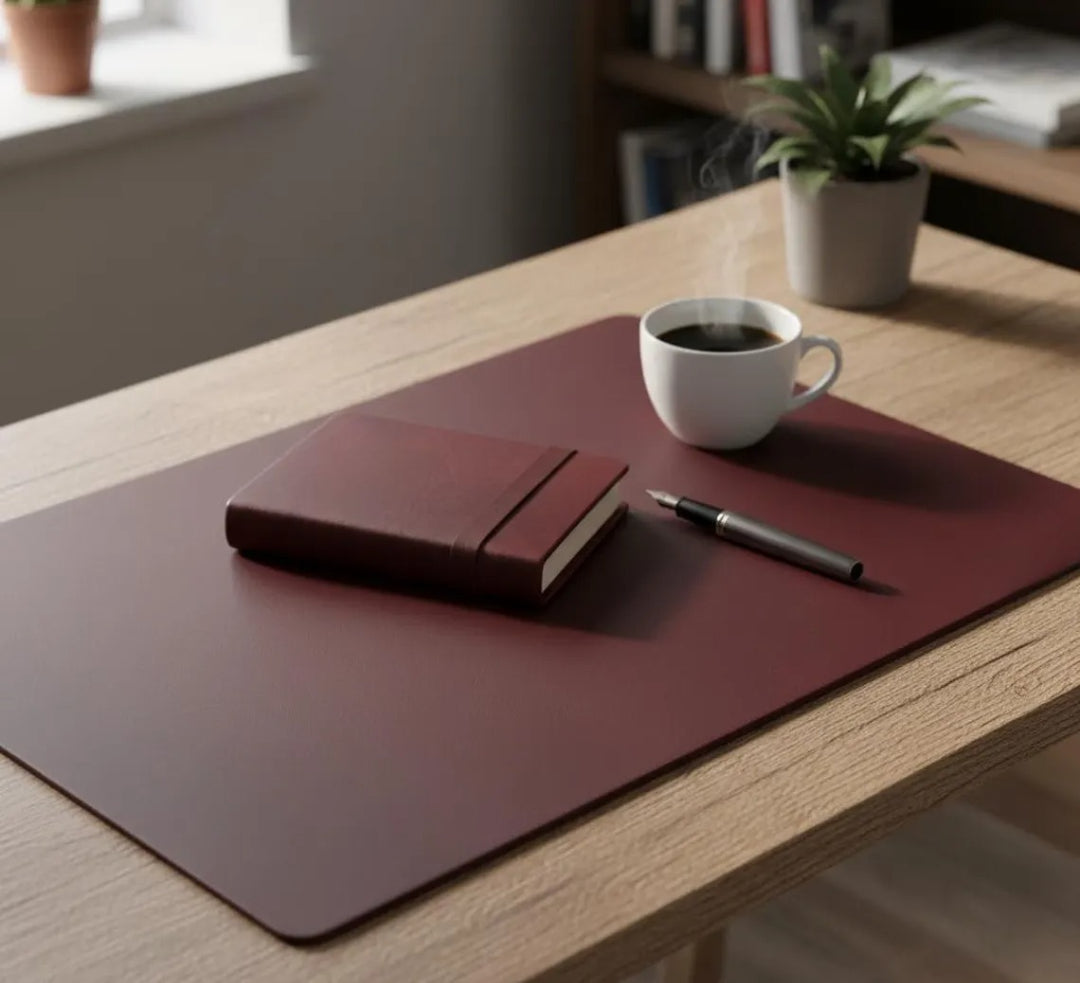 Genuine Handcrafted Leather Desk Mat
