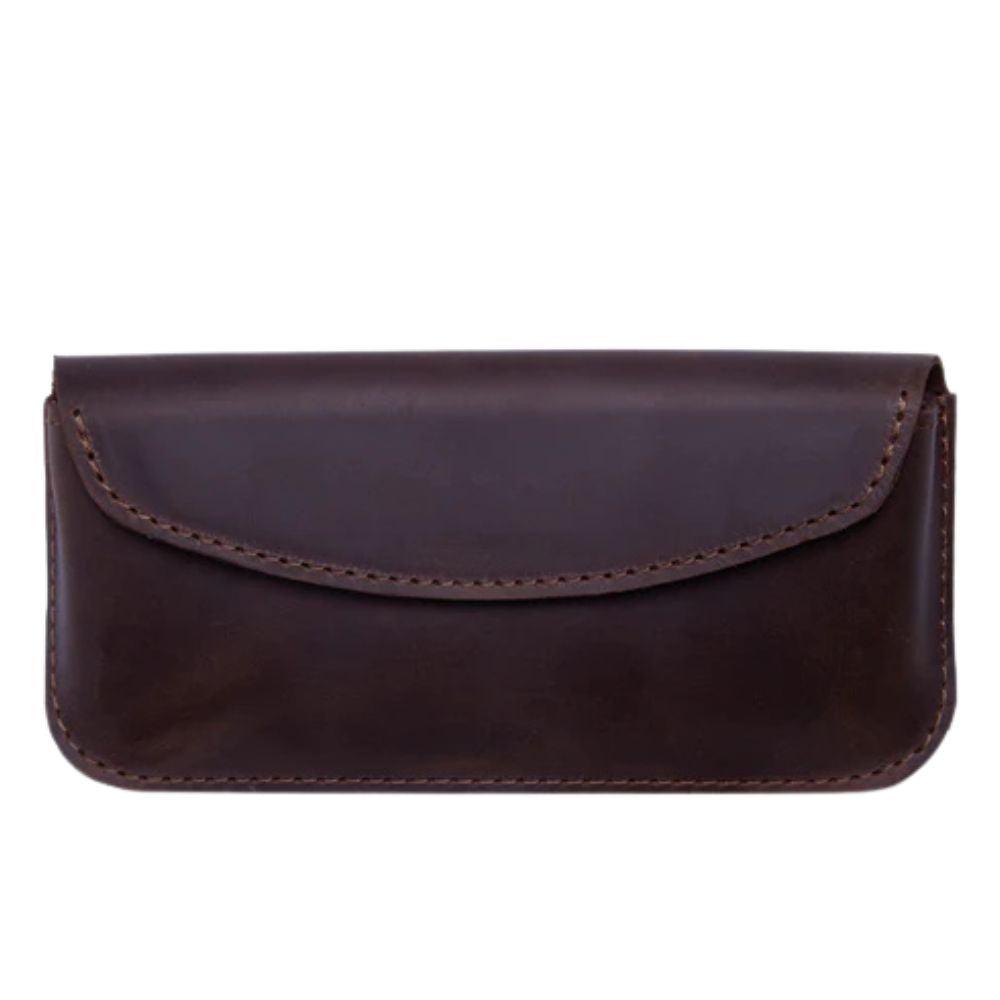 Genuine Leather Vintage Sunglasses Case