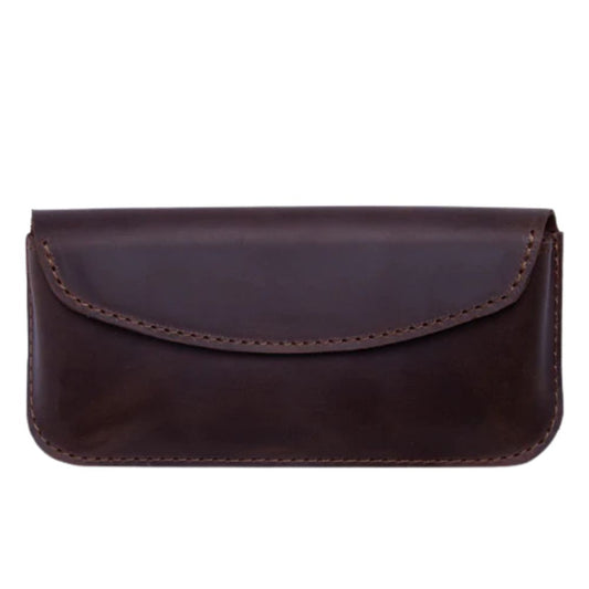 Genuine Leather Vintage Sunglasses Case