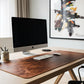 Handcrafted Full-Grain Leather Desk Mat