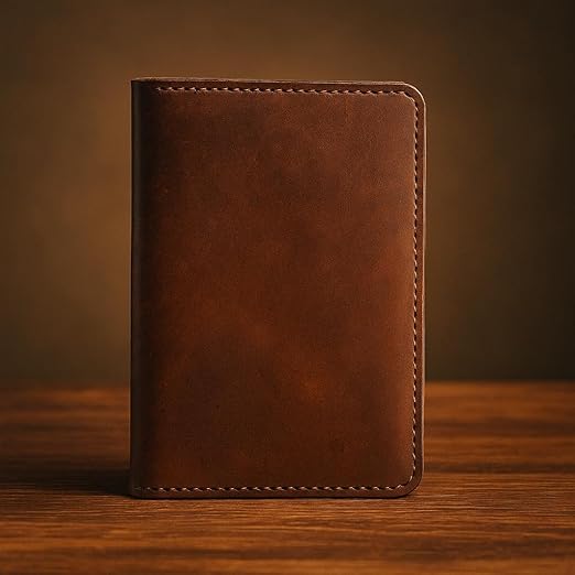 Handcrafted Genuine Leather Passport Wallet