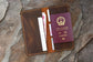 Handcrafted Genuine Leather Passport Wallet