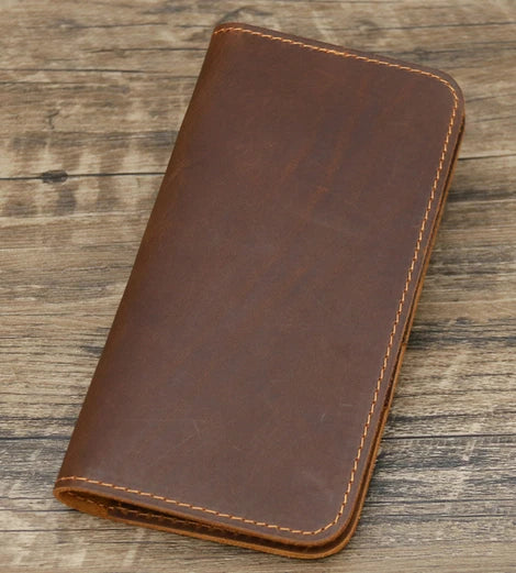 Handcrafted Genuine Leather Passport Wallet