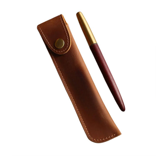 Handcrafted Leather Pen Holder