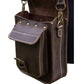Handcrafted Men’s Brown Leather Crossbody Bag