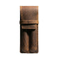 Handmade Full-Grain Leather Fountain Pen Case – Holds 2 Pens