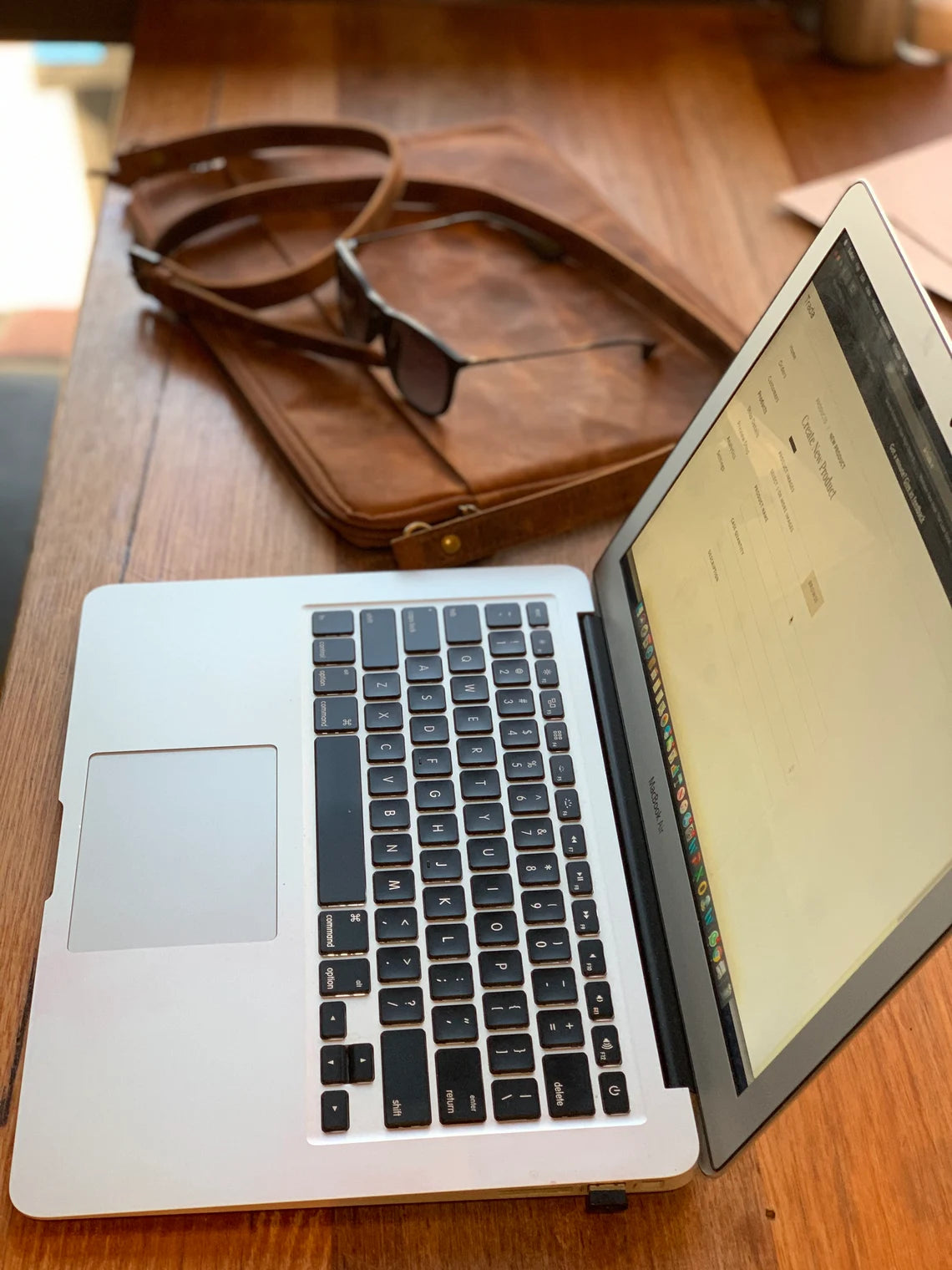 Handmade Genuine Leather MacBook Sleeve Case