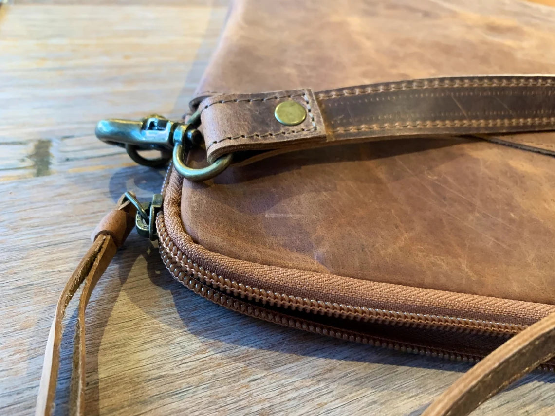 Handmade Genuine Leather MacBook Sleeve Case