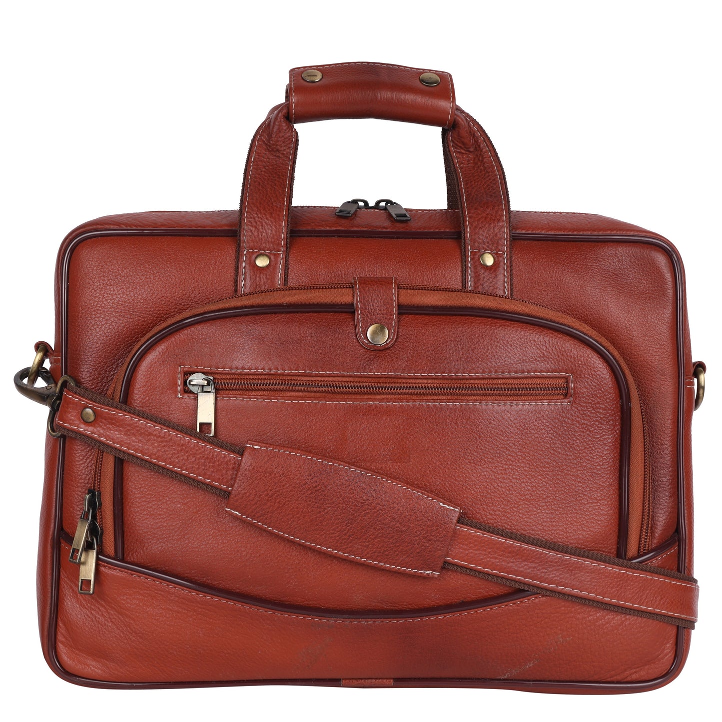 Leather Bombay Brown Shoulder Sling  Bag