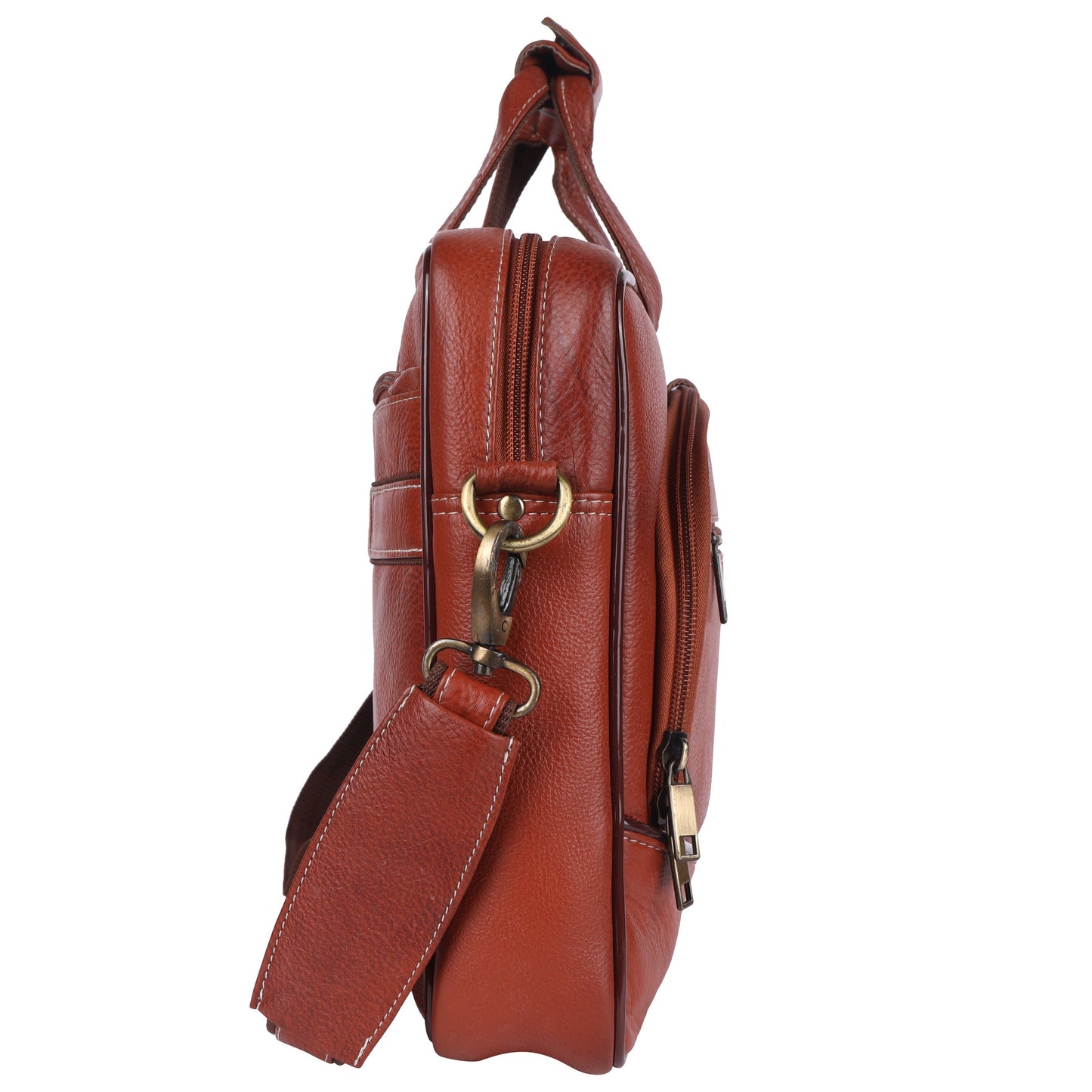 Leather Bombay Brown Shoulder Sling  Bag