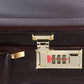 LEATHER BROWN BRIEFCASE ATTACHE OFFICE BAG