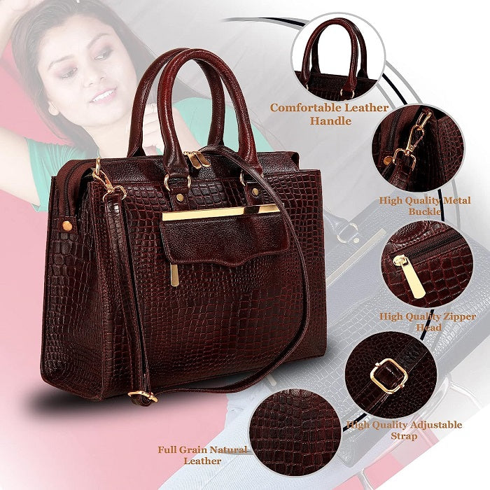 Leather Satchels Style with Exquisite Tote Handbags
