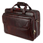 Men’s 16-Inch Genuine Leather Office Laptop Bag