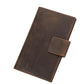 Men’s Buff Leather Passport Organizer Wallet