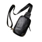 Men’s Genuine Leather Chest Bag – Crossbody Sling Backpack