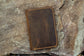 Vintage Buff Leather Passport Case