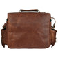 Vintage Leather Camera Bag – DSLR Shoulder Messenger Satchel