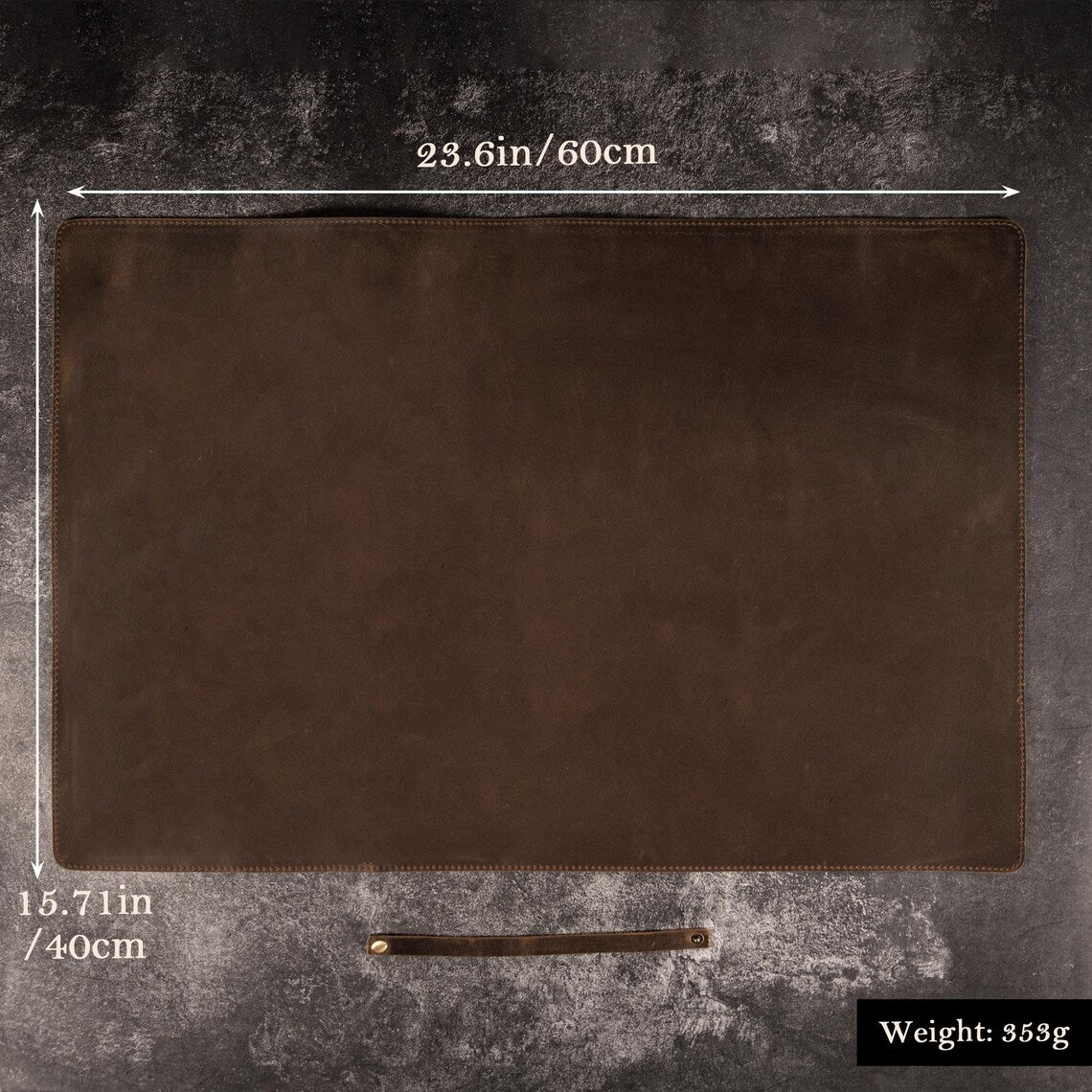 Vintage Leather Desk Mat